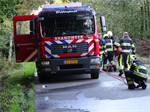 Prio 1 Woningbrand NB Middel BR Keet Hok Schuurtje Wyldpaed Kollumerzwaag